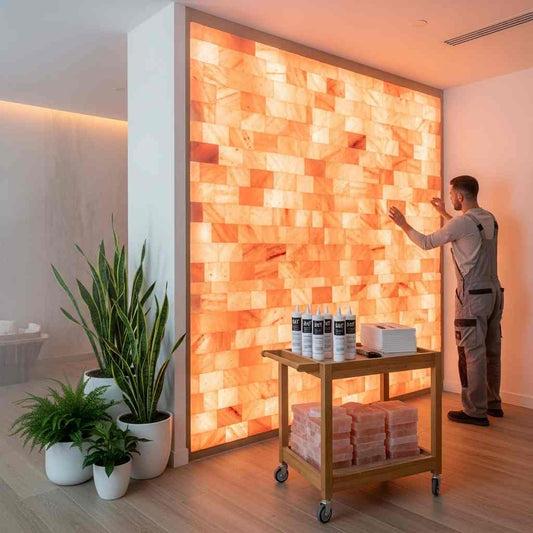 Himalayan Salt Bricks & Pink Salt Tiles