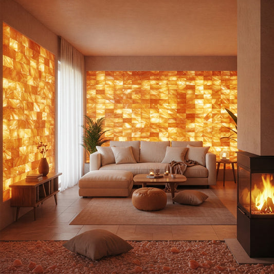 Himalayan salt bricks