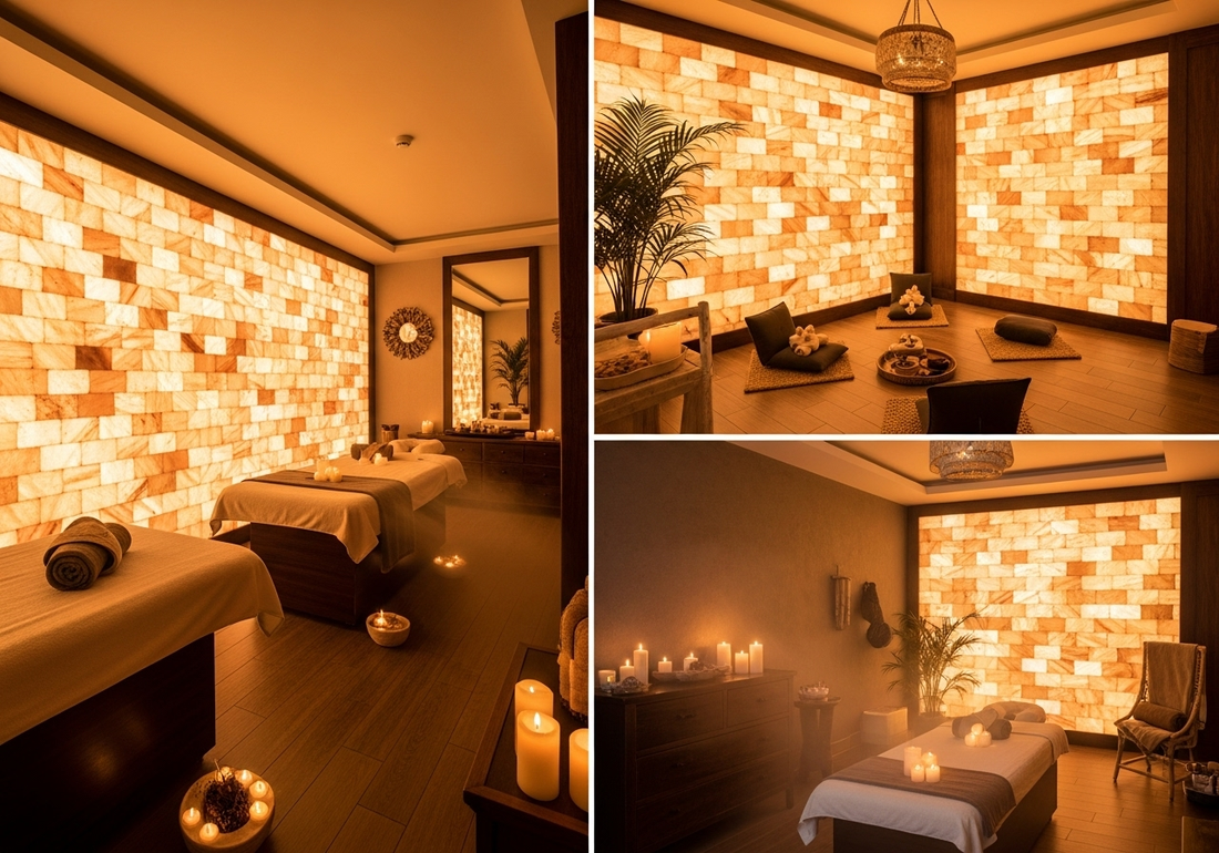 Himalayan Salt Bricks Room Spa