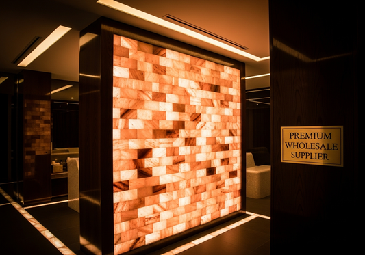 Himalayan Salt Tiles and Salt Bricks