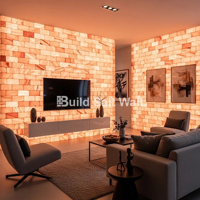 Himalayan Pink Salt Bricks 8" x 4" x 2" Pack of 1000 With 34 free Salt Adhesive Himalayan Pink Salt Bricks 8" x 4" x 2" Pack of 1000 With 34 free Salt Adhesive