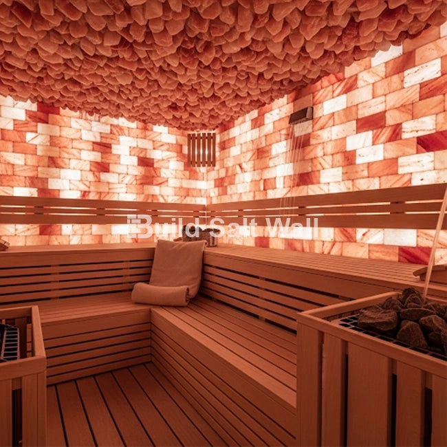 Himalayan Pink Salt Bricks 8" x 4" x 2" Pack of 10 With Free Salt Adhesive - Free Shipping Himalayan Pink Salt Bricks 8" x 4" x 2" Pack of 10 With Free Salt Adhesive - Free Shipping