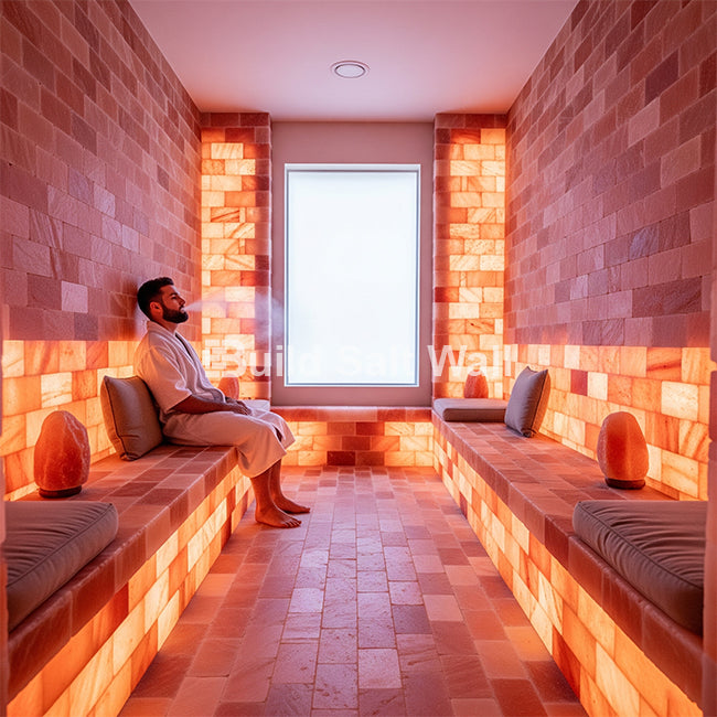 Himalayan Pink Salt Bricks 8" x 4" x 2" - Pack of 150 Himalayan Pink Salt Bricks 8" x 4" x 2" - Pack of 150