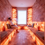 Himalayan Pink Salt Bricks 8" x 4" x 2" - Pack of 150 Himalayan Pink Salt Bricks 8" x 4" x 2" - Pack of 150