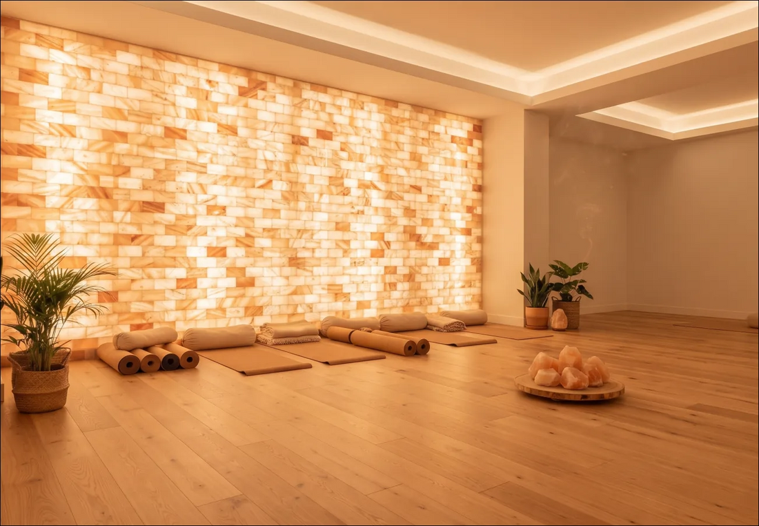 Himalayan pink salt bricks
