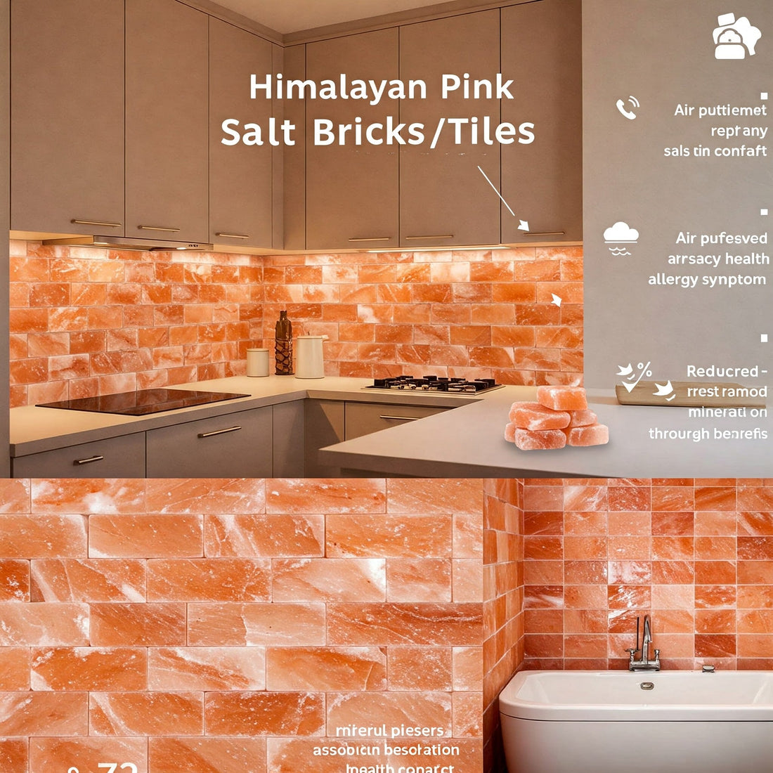 Salt bricks