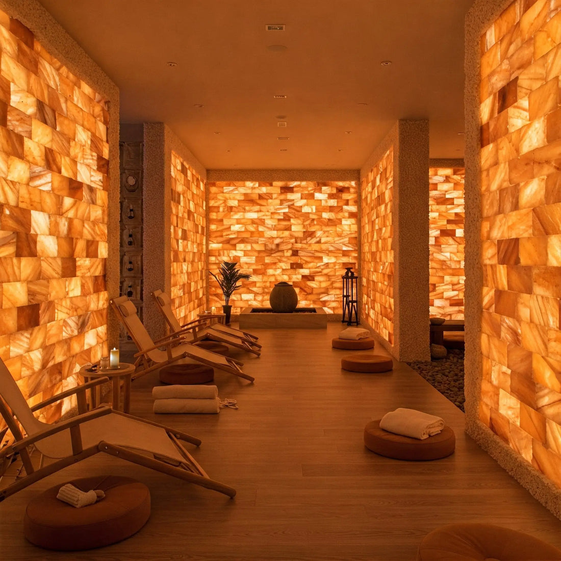 Himalayan salt tiles