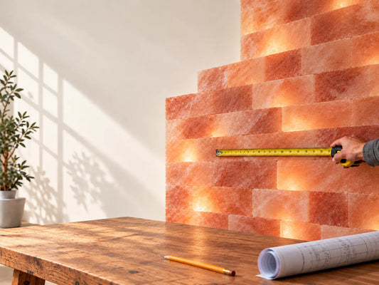 Himalayan salt wall guide
