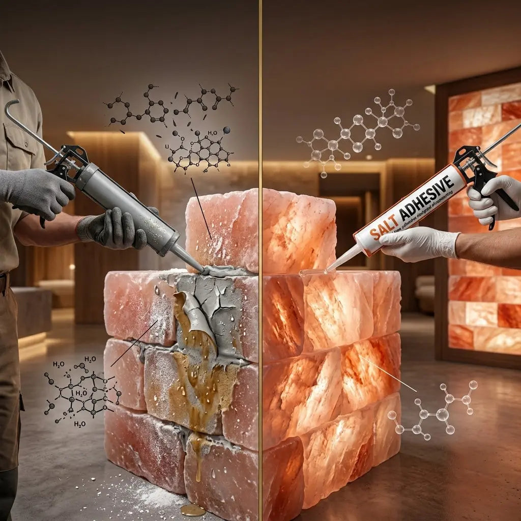 Best Salt Brick Adhesive for Himalayan Salt Walls