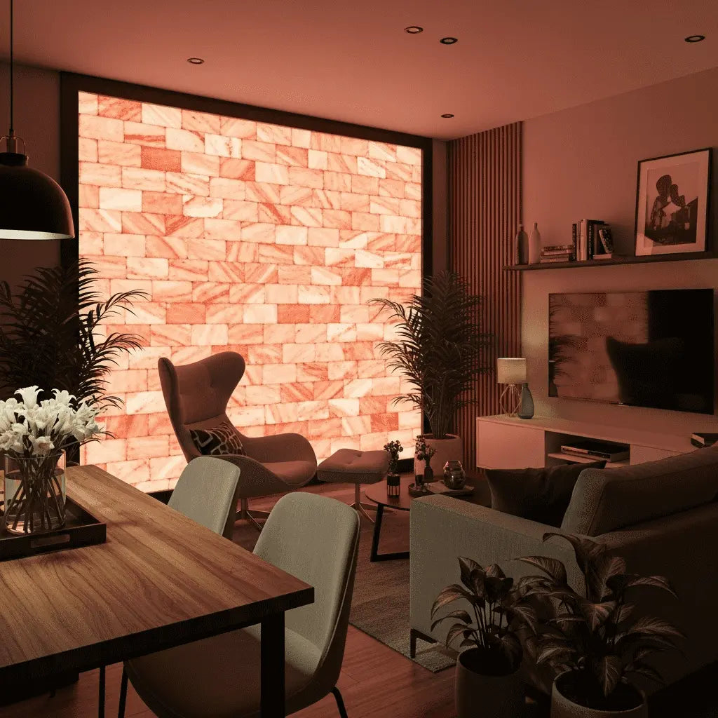 Himalayan pink salt bricks
