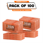 Pack illustration labeled 100 Himalayan pink salt tiles
