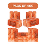 100 Himalayan salt bricks