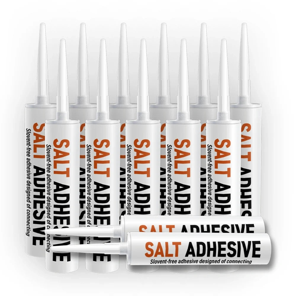 25 transparent salt adhesive