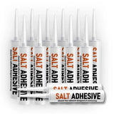 25 transparent salt adhesive