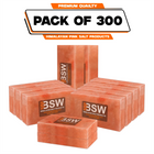 300 Himalayan pink salt bricks