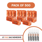 Himalayan Salt Bricks 8" x 4" x 2" Pack of 500 With 17 Salt Adhesive