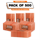 Pack illustration labeled 500 Himalayan pink salt tiles