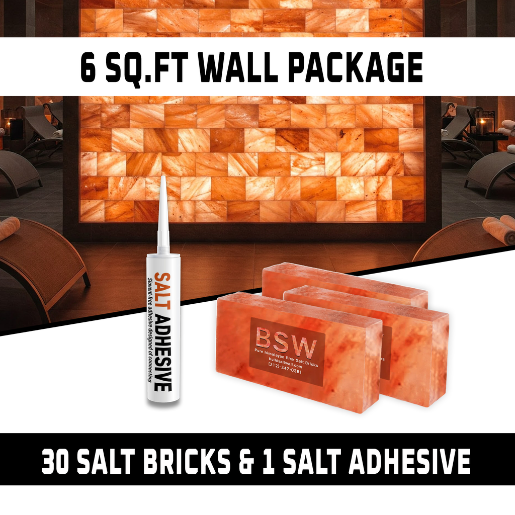 Buy Himalayan Pink Salt Bricks For Walls - Build Salt Wall
