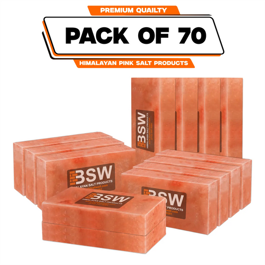 Himalayan pink salt bricks pack of 70
