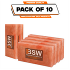 Pack illustration labeled 10 Himalayan pink salt tiles