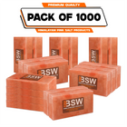 Pack illustration labeled 1,000 Himalayan salt bricks