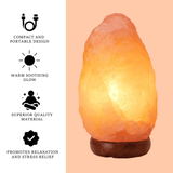 Earth’s Glow: Himalayan Rock Salt Lamp