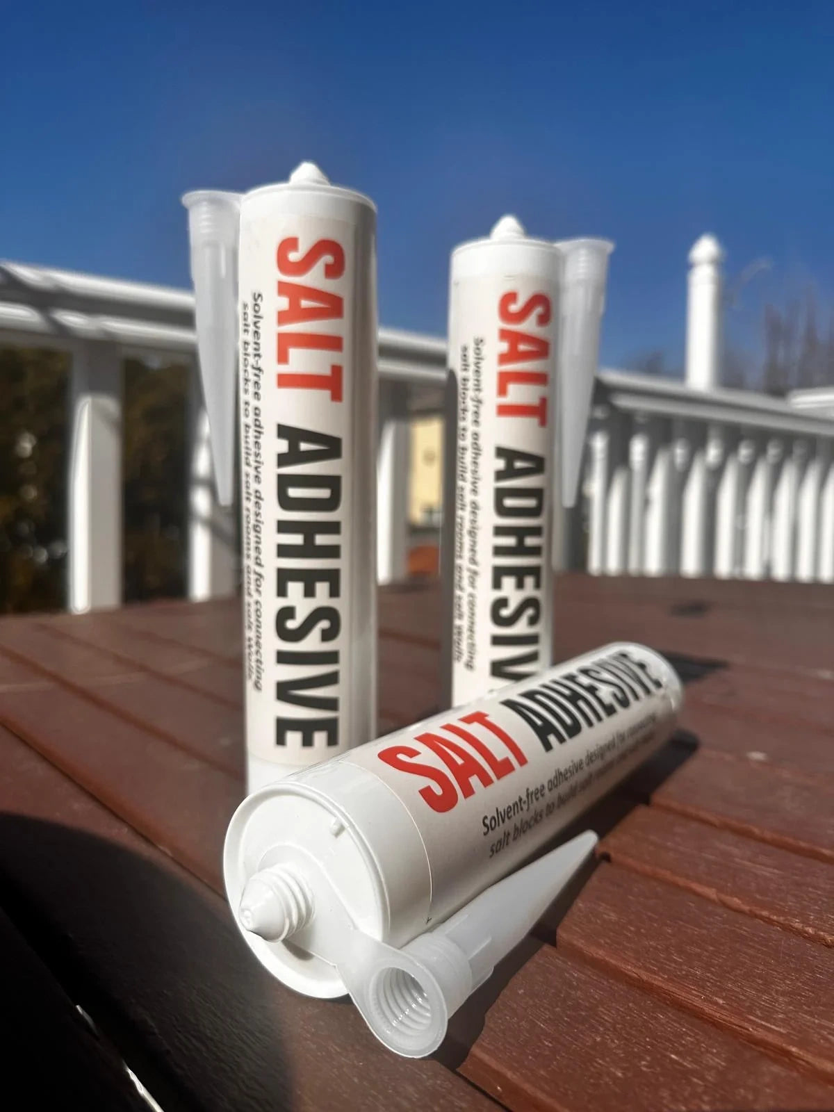Salt bonding adhesive pack of 3