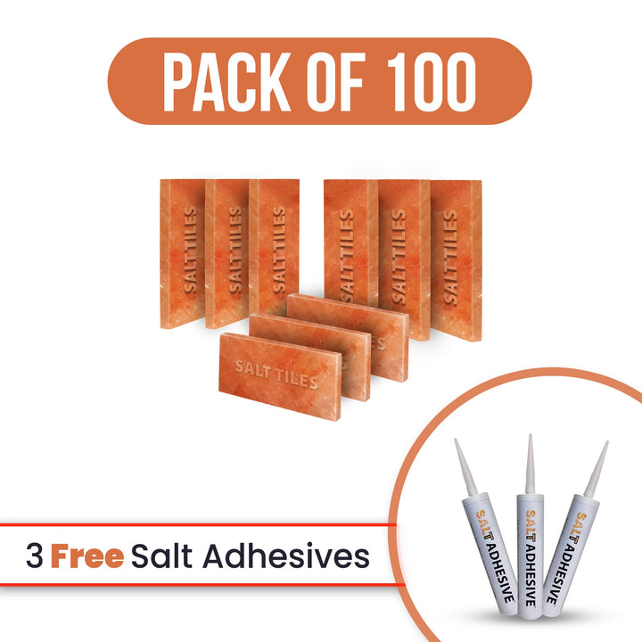 salt tiles with 3 free salt adhesive