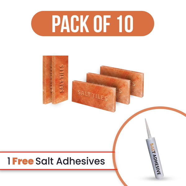 salt tiles with free salt adhesive