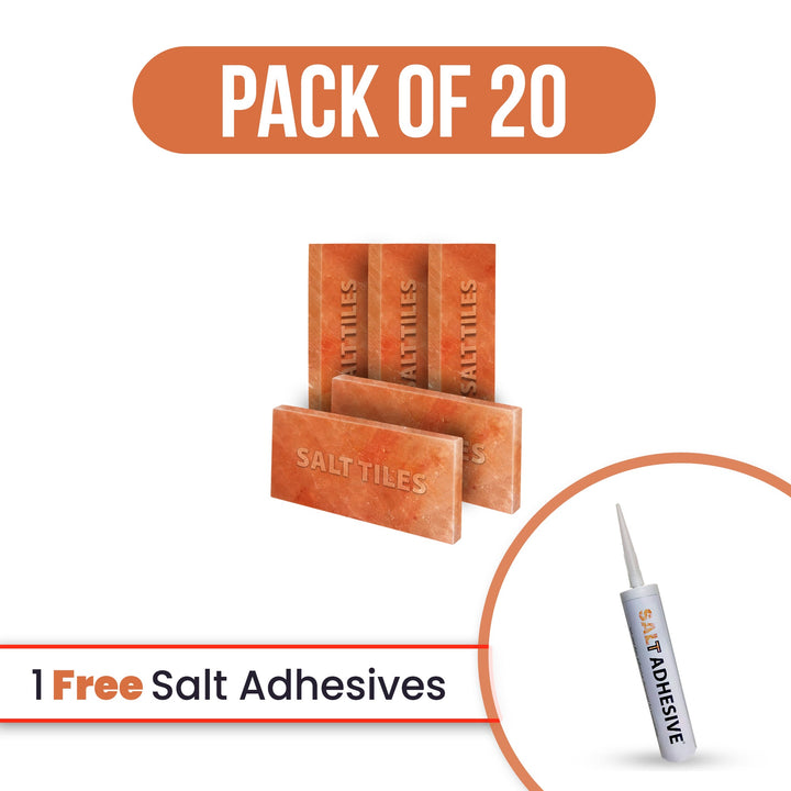 salt tiles with free salt adhesive