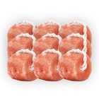 Himalayan Animal Salt Lick Blocks For Horses 4 lbs- Pack of 12 Build Salt Wall