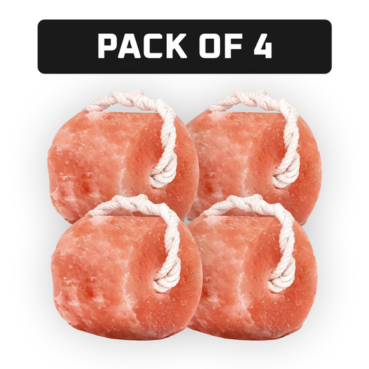 Himalayan Animal Salt Lick Blocks For Horses 4 lbs - Pack 4 Build Salt Wall