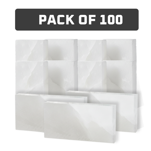 White Salt Tiles pack of 100