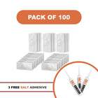 100  White Salt Tiles with 3 salt adhesive