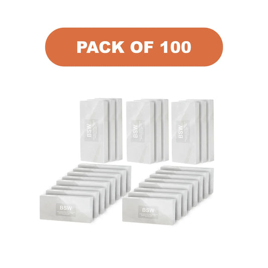 100  White Salt Tiles