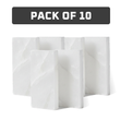 White Salt Tiles pack of 10