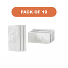 10 White Salt Tiles