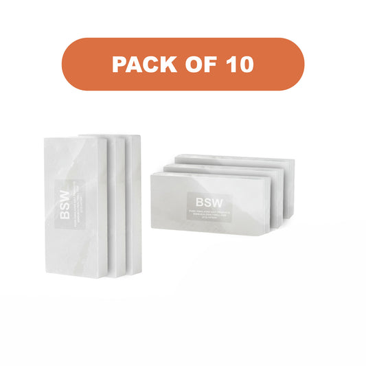  10 White Salt Tiles