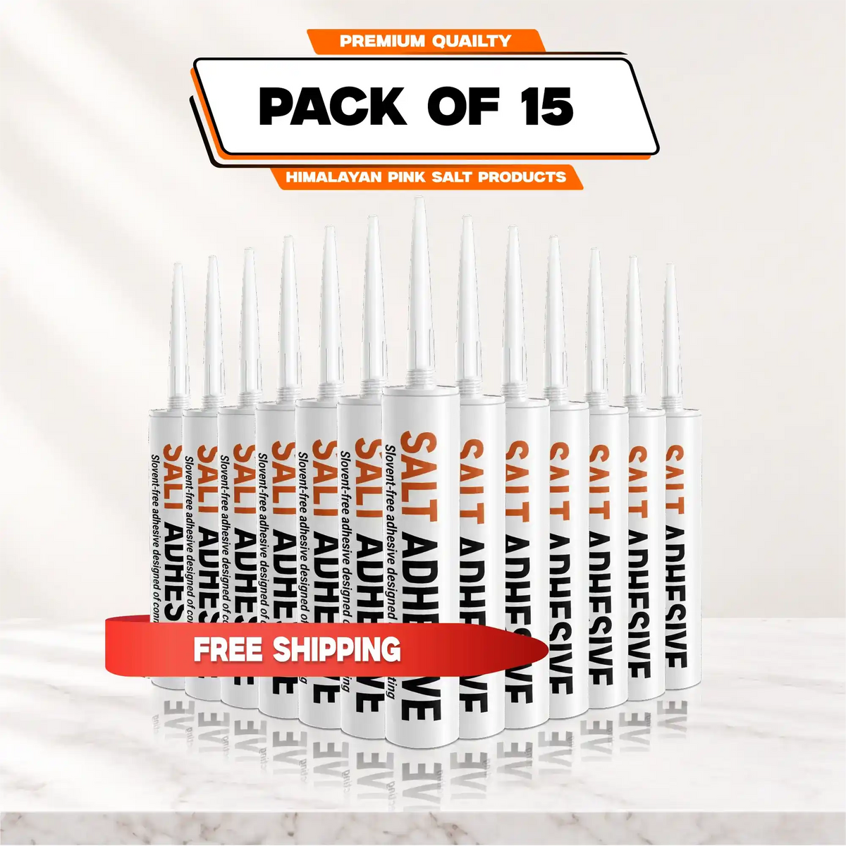 Salt adhesive 15-tube pack graphic