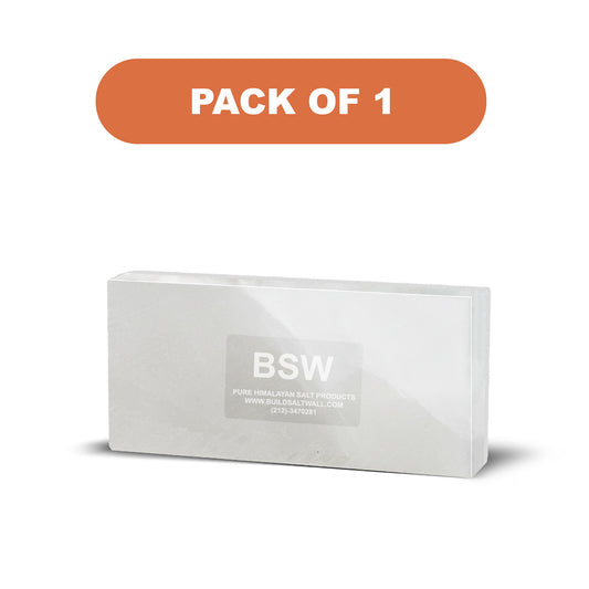 Single White Salt Tile
