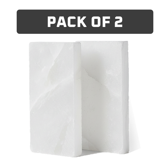 White Salt Tiles pack of 2