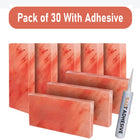 Build 6 sq. ft. Pink Salt Wall With 30 Himalayan Salt Bricks and 1 Salt Adhesive Build Salt Wall