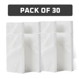 White Salt Tiles pack of 30