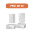 30  White Salt Tiles