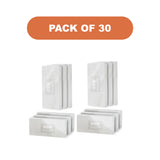 30  White Salt Tiles