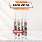 Salt adhesive 4-tube pack graphic