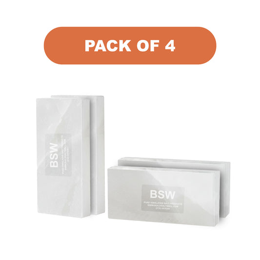  4 White Salt Tile