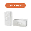  4 White Salt Tile