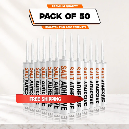 Salt adhesive 50-tube pack graphic