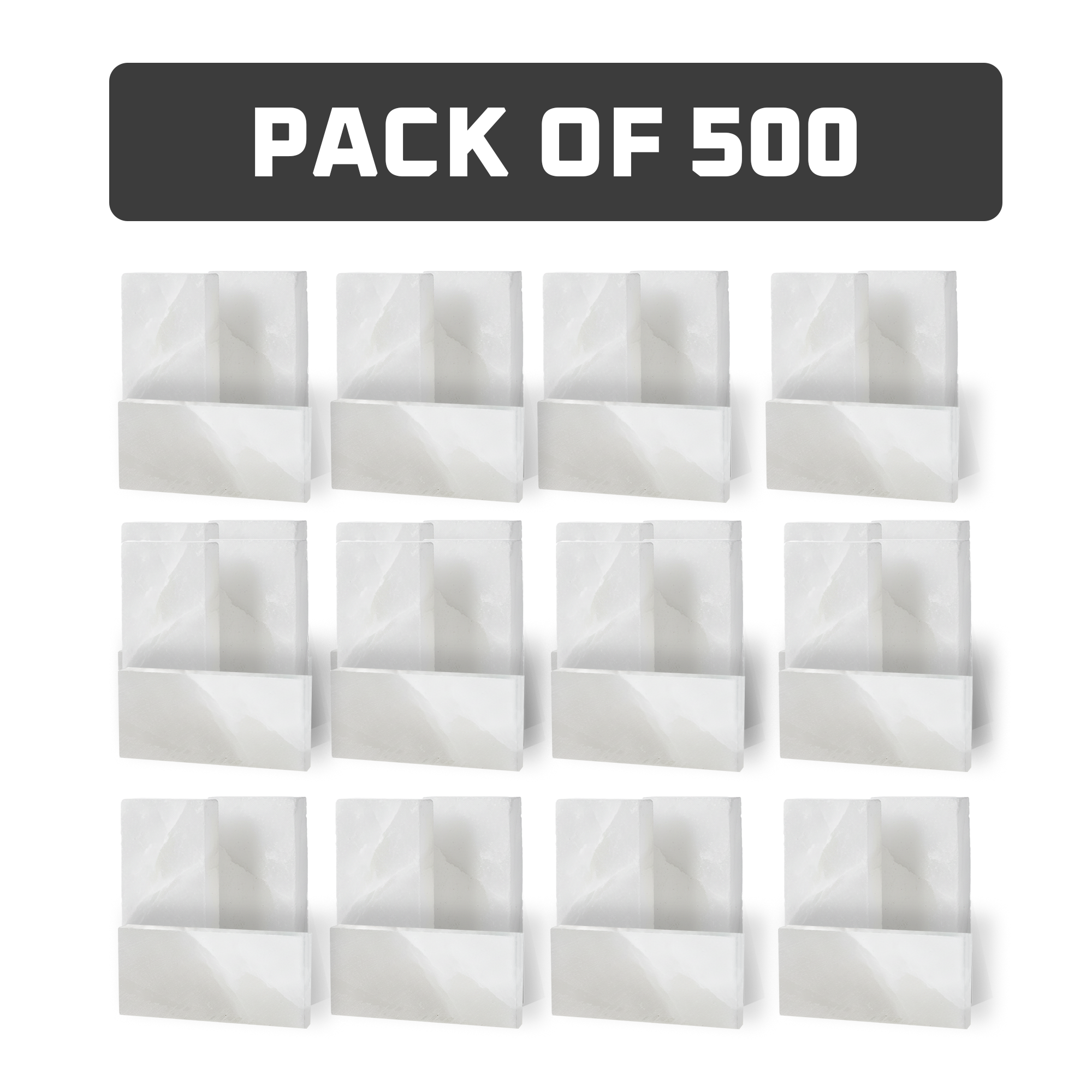 White Salt Tiles pack of 500